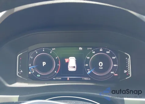 2020 Volkswagen Atlas 3.6L V6 Sel Premium from USA, damaged, VIN 1V2TR2CAXLC506214